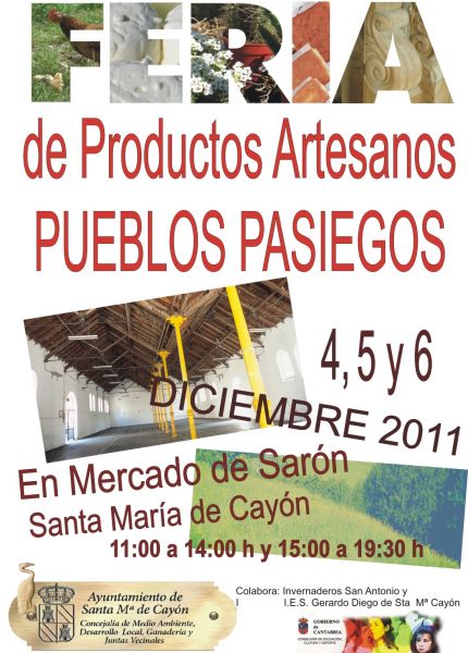 Feria de Productos Artesanos en Sarón