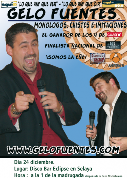 Noche de humor en Selaya