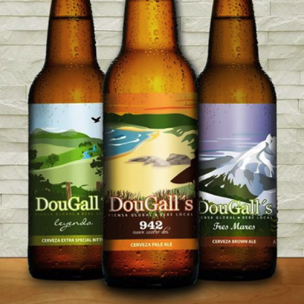 Nuevos diseños gráficos para la cerveza Dougall`s