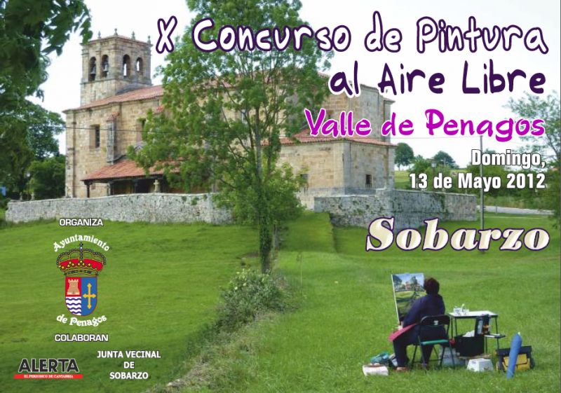 Concurso de Pintura al Aire Libre en Penagos