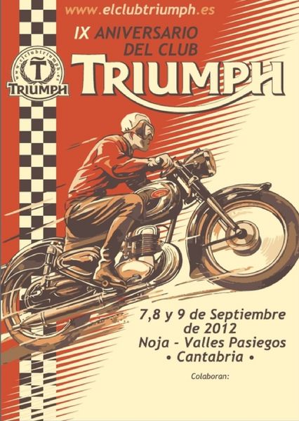 El XI aniversario del Club Triumph pasa por Valles Pasiegos