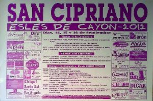 Esles de Cayón celebra las fiesas de San Cipriano