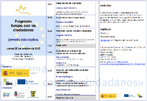 Jornada Informativa en Torrelavega sobre el «Programa Europa con los Ciudadanos 2007-2013»