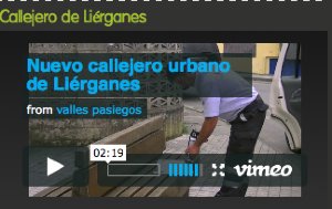 Liérganes estrena nuevo callejero urbano