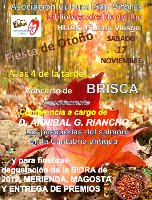 La Asociación de San Vitores organiza el próximo sábado 17 de noviembre la Fiesta de Otoño