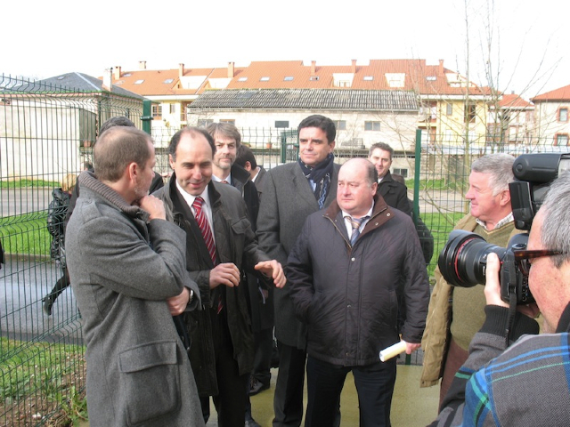 Inauguración de  la Red de Suministro de Gas en Villacarriedo