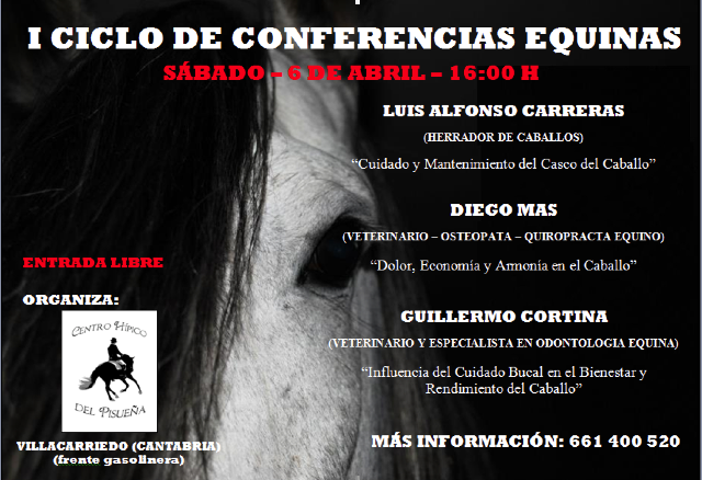 Conferencias Equinas en Villacarriedo