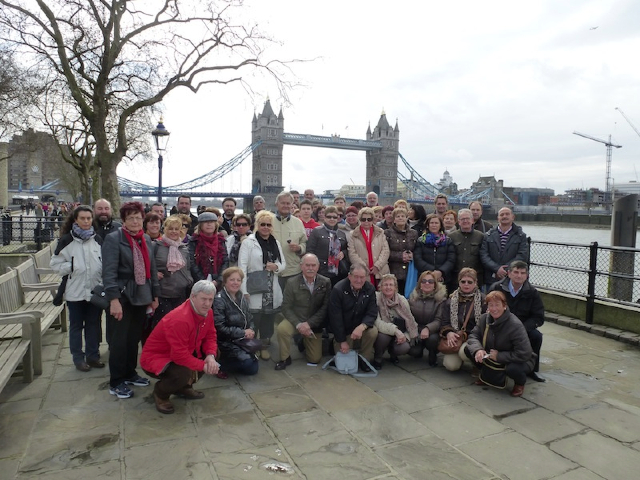 Viaje a Londres de los vecinos de Penagos, en el programa Conociendo Europa