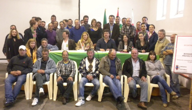 Presentación del Proyecto Bosque Sostenible Valles Pasiegos en Santa María de Cayón