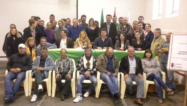 Presentación del Proyecto Bosque Sostenible Valles Pasiegos en Santa María de Cayón