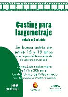 Casting para largometraje