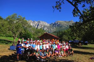 Un campamento diferente a pie de Picos de Europa