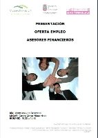 Sesión Informativa Oferta Empleo Asesor Financieros