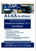 Beca obtención permiso conducir «D» y CAP Inicial