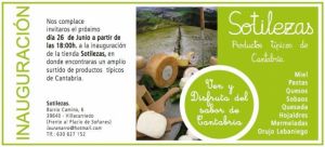 Sotilezas: Productos Típicos de Cantabria