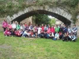 Los colegios  de Santa Catalina y María Reina Inmaculada visitan Liérganes