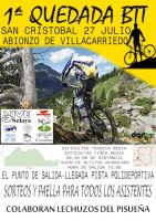 I Quedada BTT San Cristóbal en Abionzo de Villacarriedo