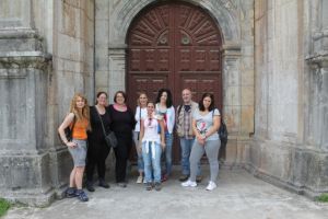 Los alumnos del Taller de Empleo de los Valles Pasiegos 2014 visitan Miera.