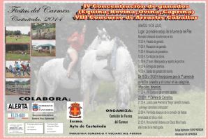 cartel de concentracion ganadera