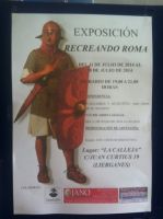 Exposición Recreando Roma en Liérganes