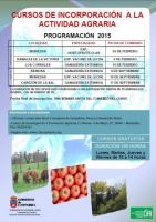 Cursos de Incorporación a la Actividad Agraria 2015