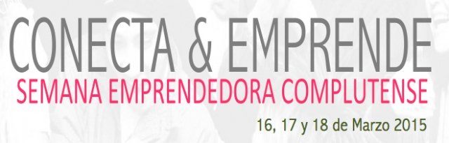 Conecta emprende 16, 17 y 18 de marzo. Inscripción gratuita.