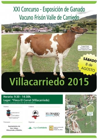 XXI Concurso Exposición de Ganado Vacuno Frisón Valle de Carriedo