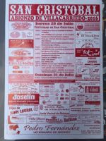 Fiestas de San Cristóbal en Abionzo de Villacarriedo