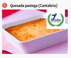 La Quesada Pasiega sexta Maravilla Gastronómica de España