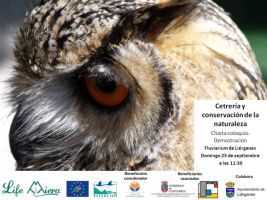 Cetrería y conservación de la Naturaleza en el Fluviarium de Liérganes