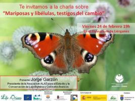 Charla sobre las mariposas y libélulas en el Fluviarium de Liérganes