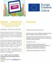 Seminario informativo sobre los programas  “Europa con los Ciudadanos” y “Europa Creativa”