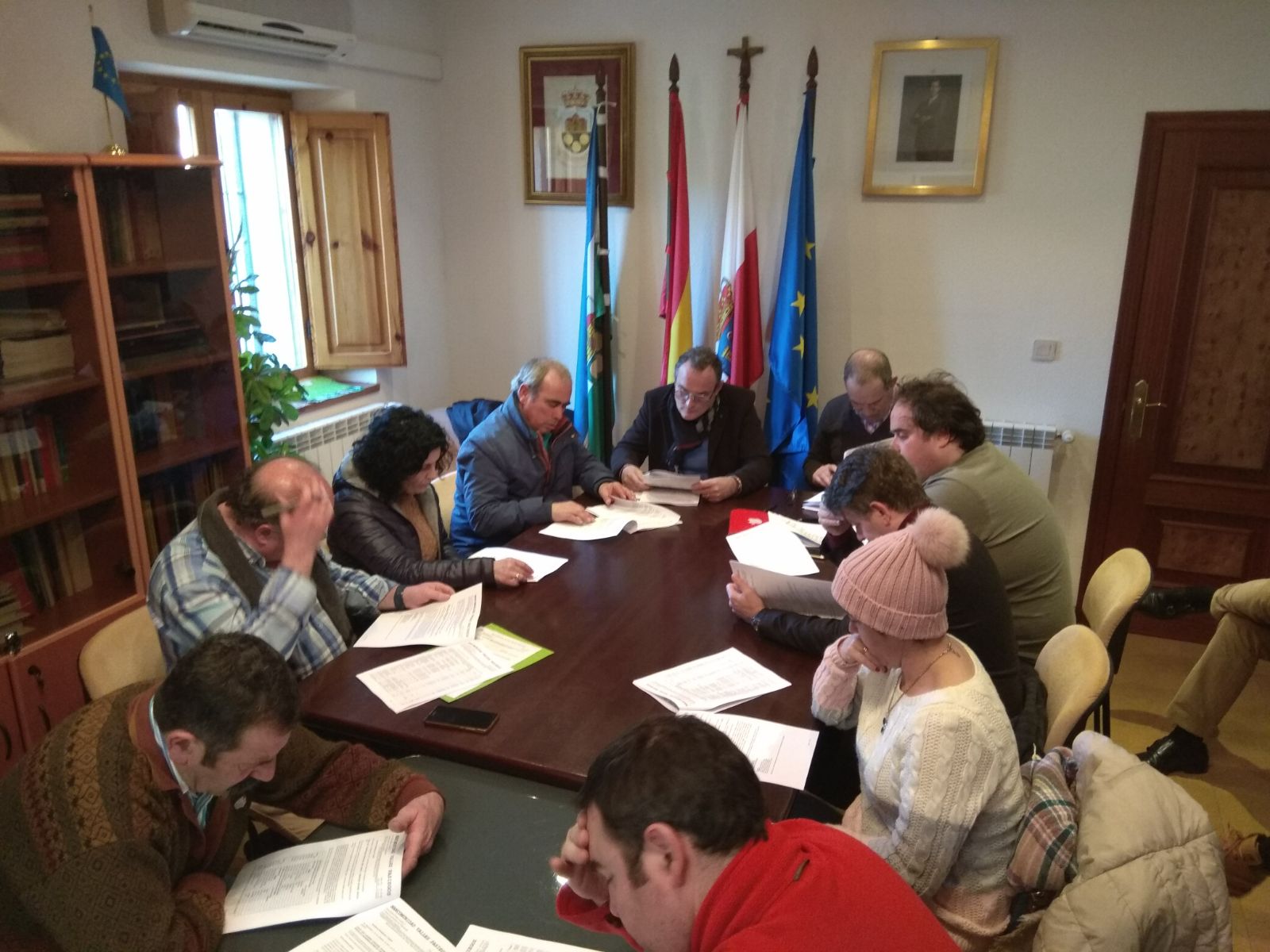Asamblea ordinaria Mancomunidad Valles Pasiegos 22 de Marzo de 2018.