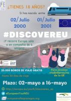 Recorre Europa con DiscoverEU