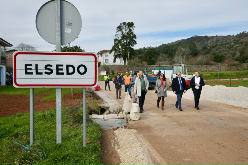Fomento ejecuta obras en Liérganes
