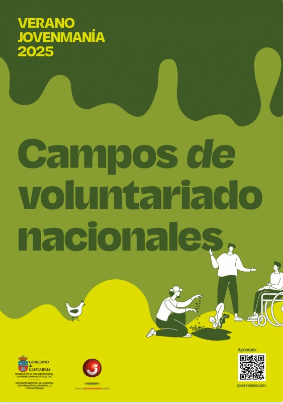 Campos de Voluntariado nacionales 2025 ¡Vive la experiencia!