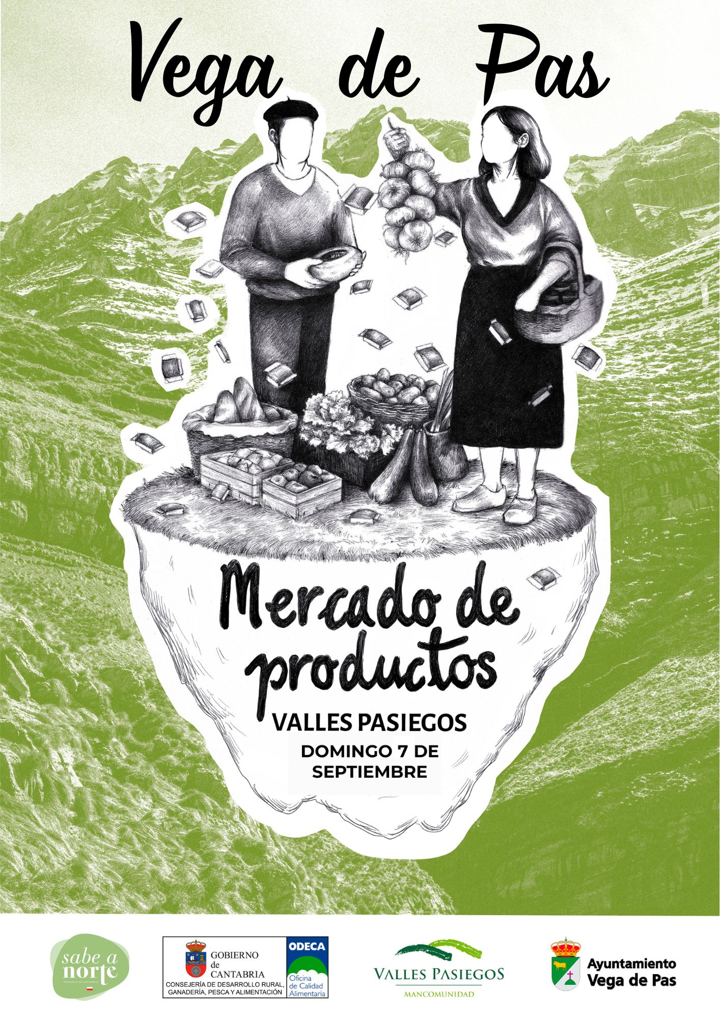 Mercado Valles Pasiegos en Vega de Pas