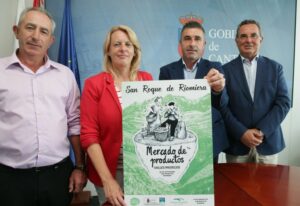 Imagen tomada durante la presentación del cartel del mercado agroalimentario. (Foto: Nacho Romero).