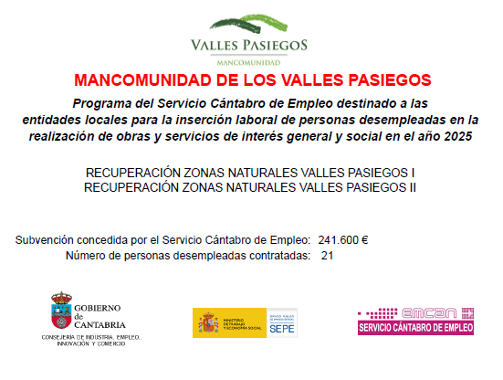 Selección CCLL Orden IND/61/2024 Mancomunidad Fase I. 2025.