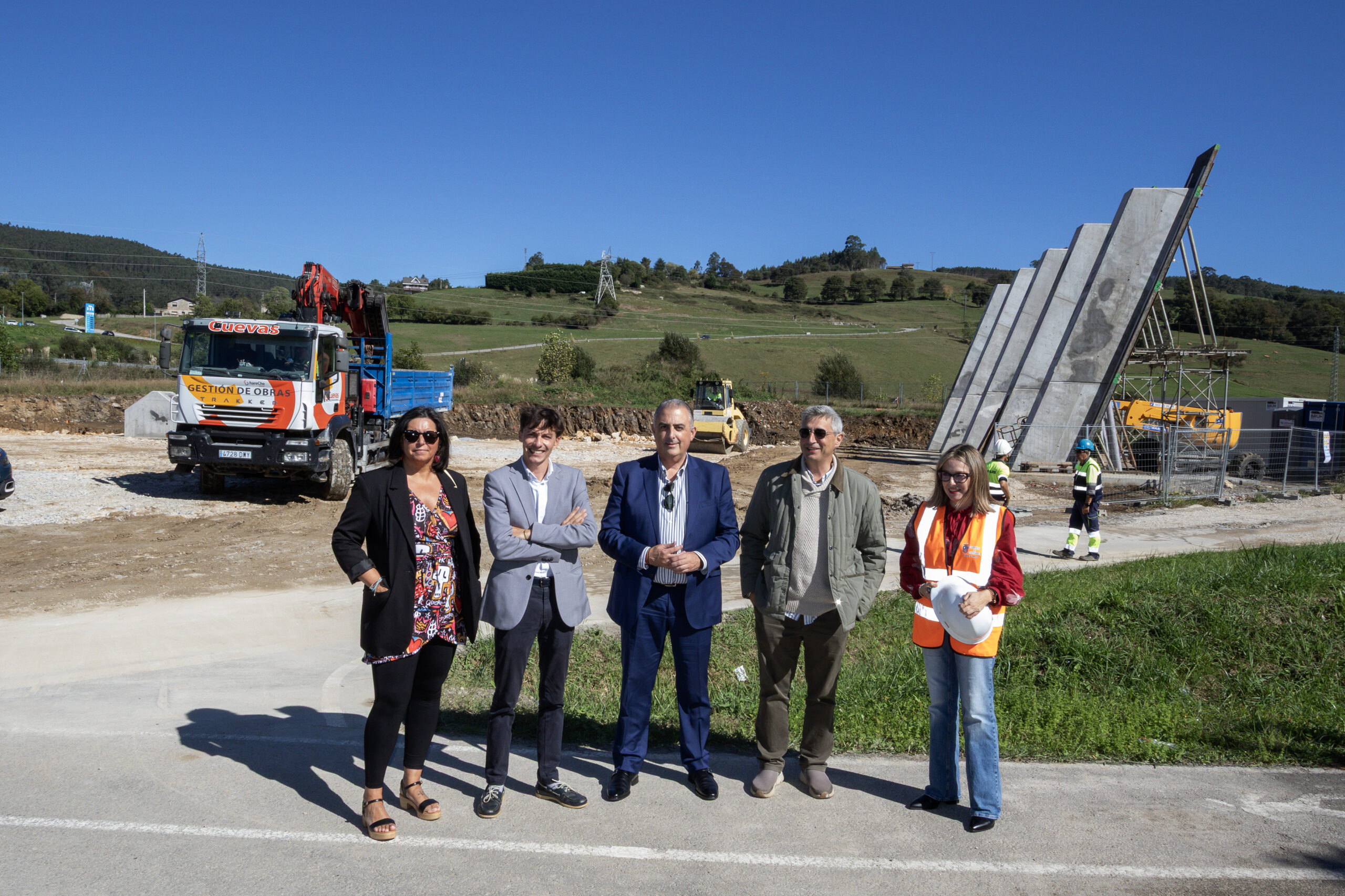 El consejero Roberto Media ha visitado hoy los trabajos ejecutados en este municipio.