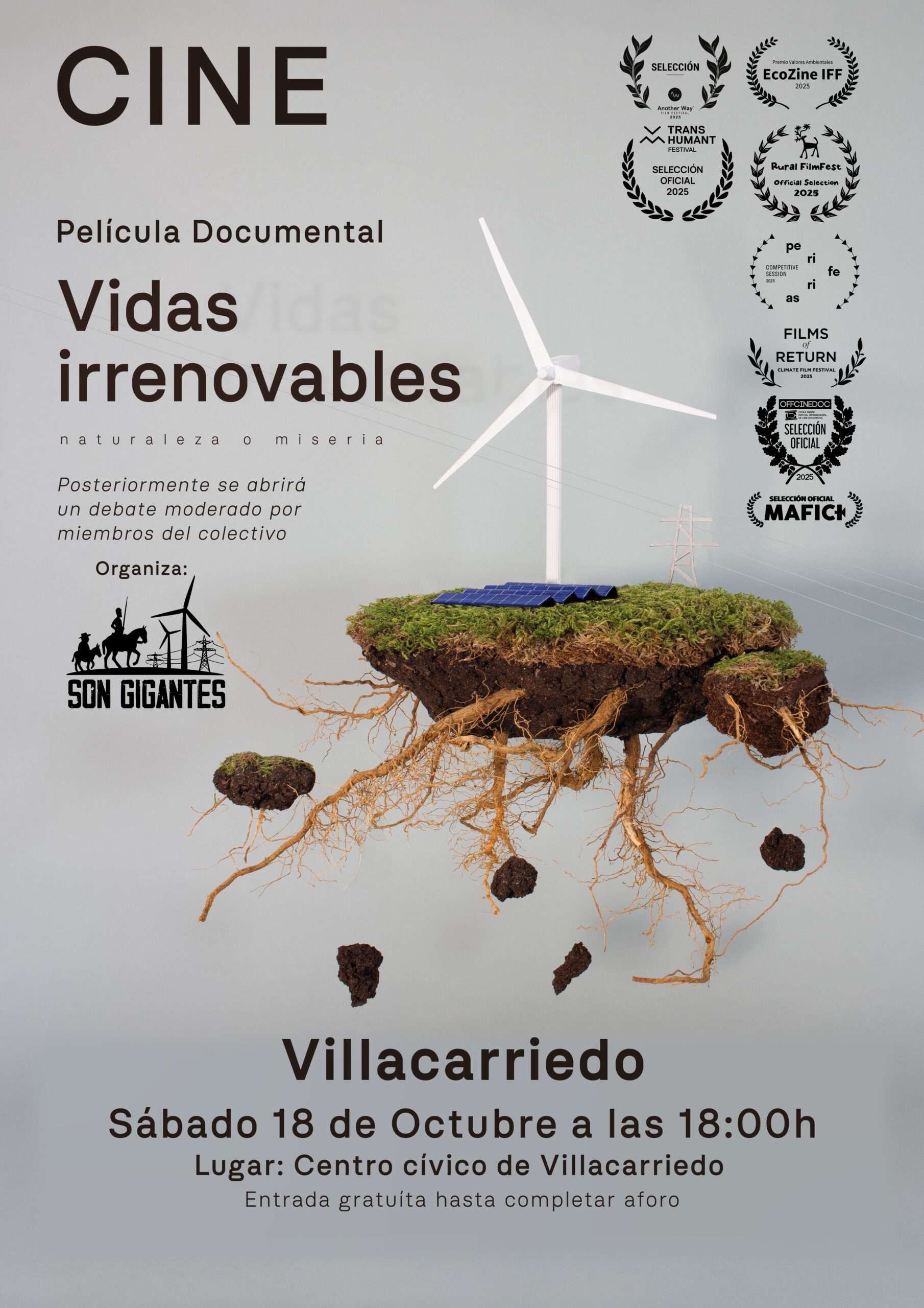 Documental Vidas Irrenovables.